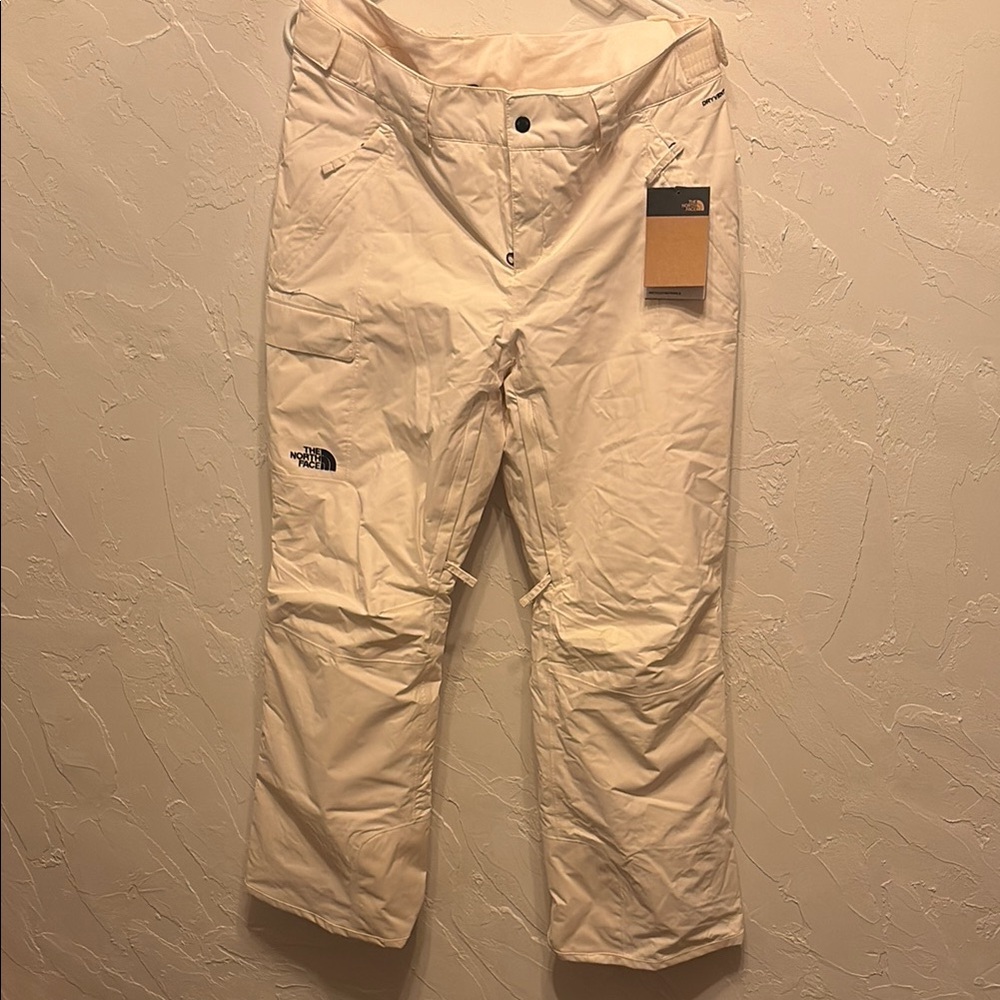 The North Face Women’s Off-White/Cream Snow Pants